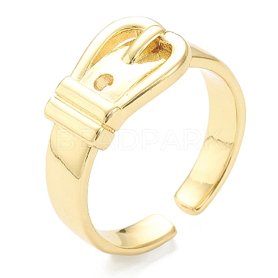 Brass Cuff Rings X-RJEW-A001-07G-1