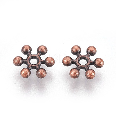 Zinc Alloy Beads Spacers PALLOY-Q062-R-1