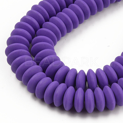 Handmade Polymer Clay Beads Strands X-CLAY-N008-064-A14-1