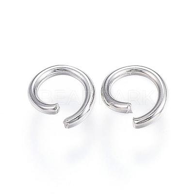 Tarnish Resistant 304 Stainless Steel Open Jump Rings STAS-F110-06P-1