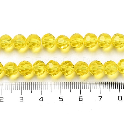Transparent Glass Beads EGLA-A035-T8mm-D03-1
