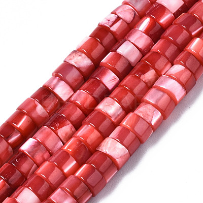 Natural Trochus Shell Beads Strands SHEL-S278-027D-1