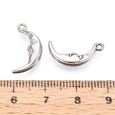 304 Stainless Steel Pendants STAS-N114-37P-1