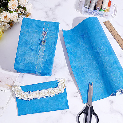 Self-adhesive Suede Fabric DIY-WH0899-52E-1