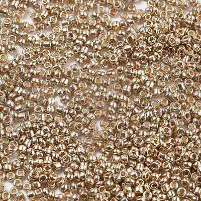 12/0 Electroplate Glass Seed Beads SEED-Q003-1-1