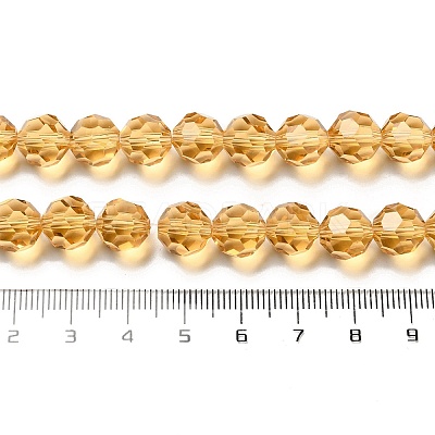 Transparent Glass Beads X-EGLA-A035-T10mm-D17-1
