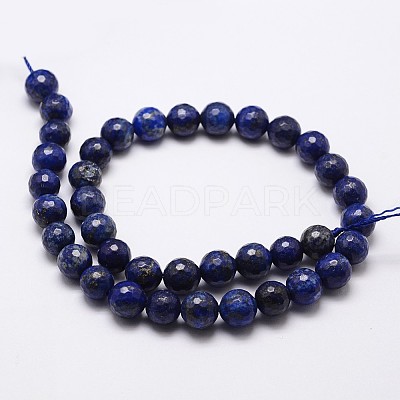 Natural Lapis Lazuli Beads Strands G-D840-38-6mm-1