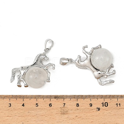 Natural Quartz Crystal Pendants G-D102-01P-05-1