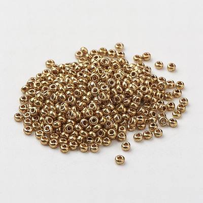 FGB 8/0 Grade A Round Glass Seed Beads SEED-N002-C-0570-1