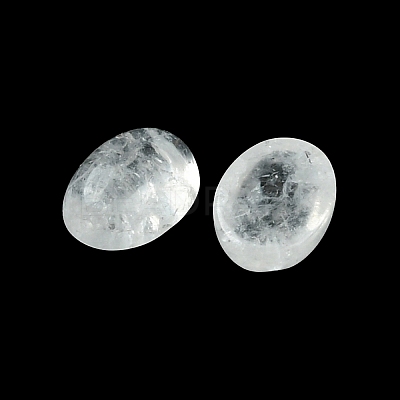 Natural Quartz Crystal Cabochons G-A094-01B-61-1