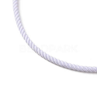 2MM Round Nylon Milan Cord Necklace Makings MAK-F038-C32-G-1