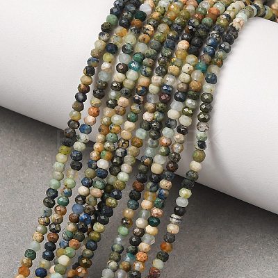 Natural Chrysocolla and Lapis Lazuli Beads Strands GG-CBA9631-C03-03A-1