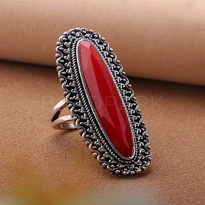 Alloy and Resin Finger Rings FS-WGB9ABA-02-1