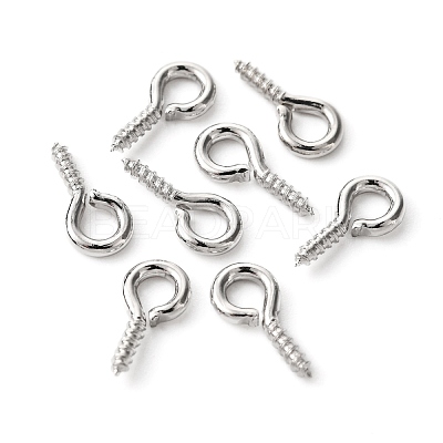 Iron Screw Eye Pin Peg Bails IFIN-S699-01A-P-NF-1