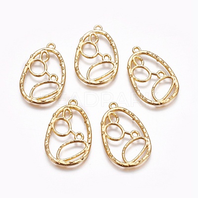 Tibetan Style Alloy Pendants EA10905Y-NFG-1