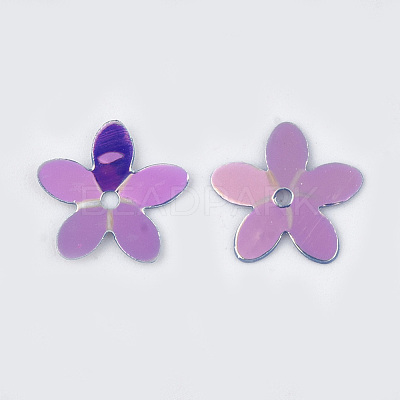 Plastic Paillette Beads PVC-R012-0430-1