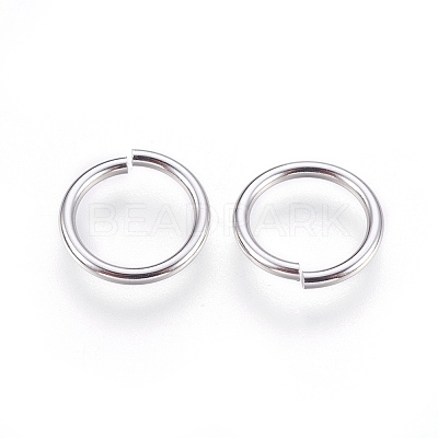 Tarnish Resistant 304 Stainless Steel Saw Cut Open Jump Rings STAS-P212-24P-05-1