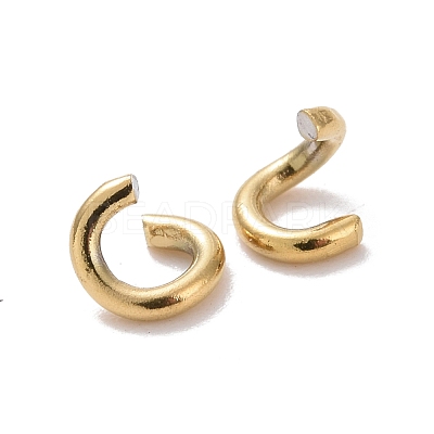 Ion Plating(IP) 304 Stainless Steel Open Jump Rings STAS-M235-M-01-1