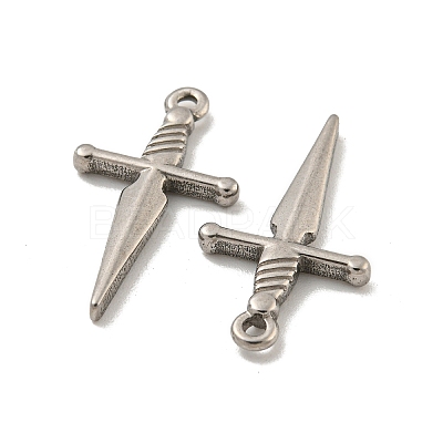 Non-Tarnish 304 Stainless Steel Pendants X-STAS-O004-06A-P-1