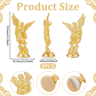 Alloy Angel Figurines Ornaments DJEW-WH0043-104B-1