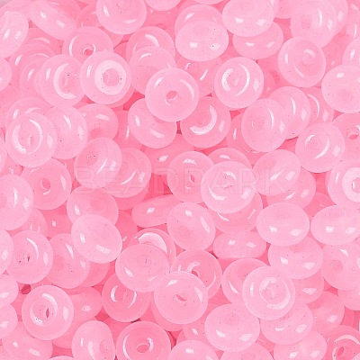 Transparent Colours Glass Seed Beads SEED-P008-01B-07-1