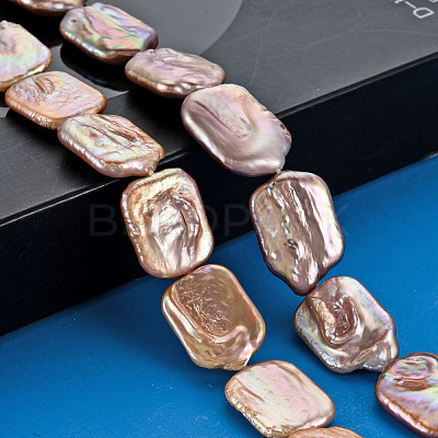 Natural Keshi Pearl Beads Strands PEAR-S020-K06-1