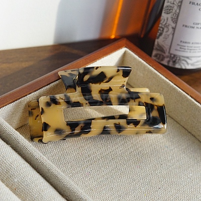 Cellulose Acetate(Resin) Claw Hair Clips PW-WGE4026-03-1