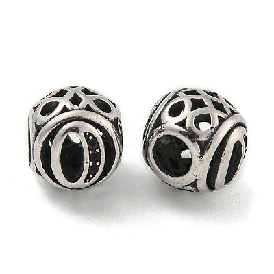 304 Stainless Steel Beads Rhinestone Settings STAS-O002-01O-AS-1