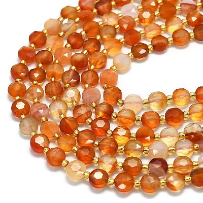 Natural Red Agate Beads Strands G-C116-A12-02-1