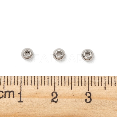 Tarnish Resistant 316 Stainless Steel Spacer Beads STAS-G176-46P-D-1