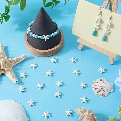 150Pcs Synthetic Turquoise Dyed Beads Strands G-SC0002-80-1