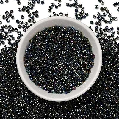 FGB 6/0 Grade A Round Glass Seed Beads SEED-Q008-4mm-F605-1