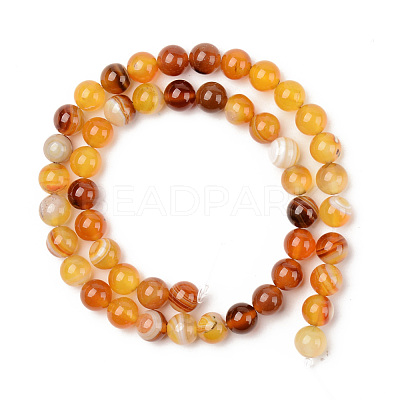 Natural Sardonyx Beads Strands G-S369-002C-B02-1