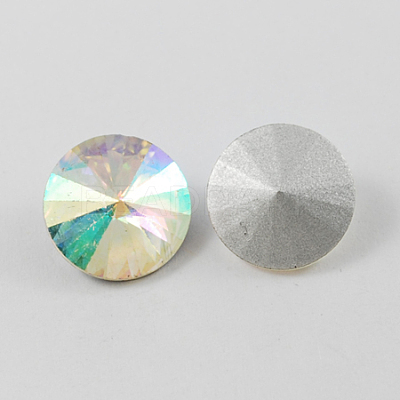 Glass Pointed Back Rhinestone RGLA-R003-10mm-11-1