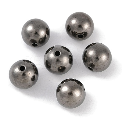CCB Plastic Round Beads ALUM-U001-08A-07-1