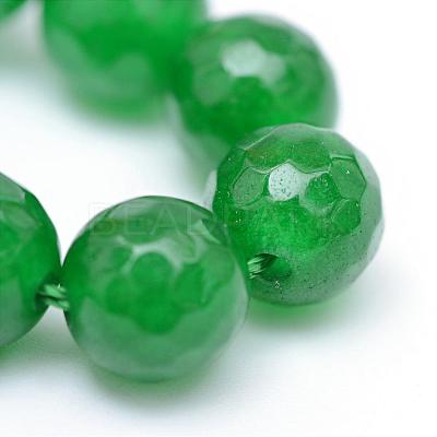 Natural White Jade Bead Strands G-R346-8mm-01-1