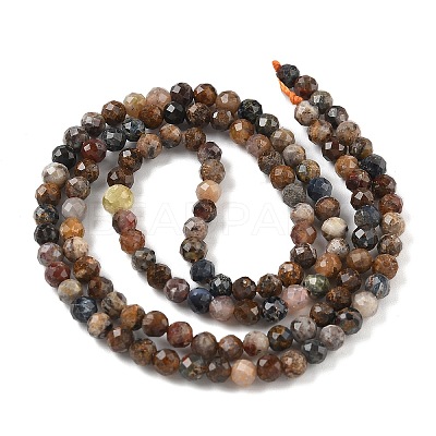 Natural Pietersute Beads Strands G-M449-A01-3mm-1