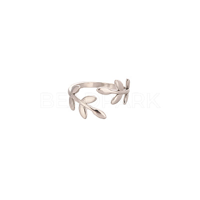 304 Stainless Steel Cuff Open Rings WG6616C-02-1