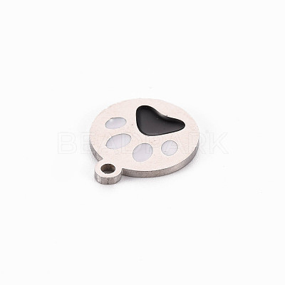 304 Stainless Steel Enamel Charms STAS-Q242-039C-1
