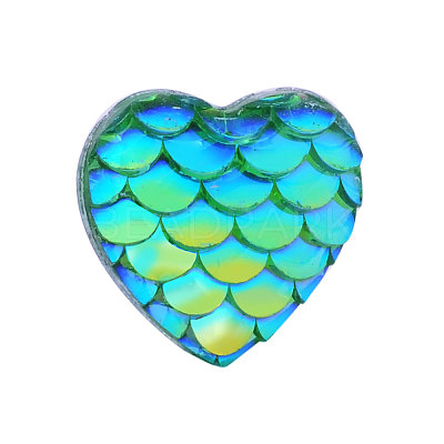 Resin Cabochons CRES-Q191-HA028-6-1