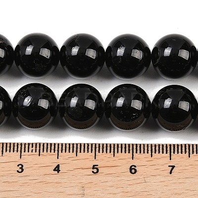 Natural Tourmaline Bead Strands G-H1603-12mm-1