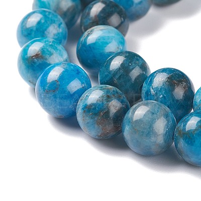 Natural Apatite Beads Strands G-F617-01-8mm-1