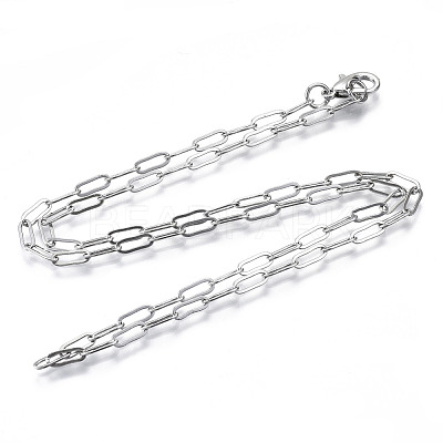 Brass Paperclip Chains X-MAK-S072-10B-P-1