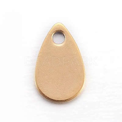 Ion Plating(IP) Stainless Steel Charms X-STAS-L211-02A-G-1