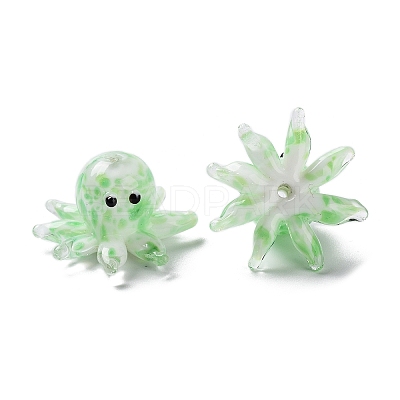 Handmade Lampwork Beads LAMP-H065-03G-1