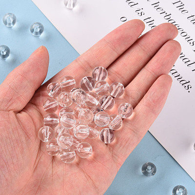 Transparent Acrylic Beads MACR-S370-A10mm-205-1