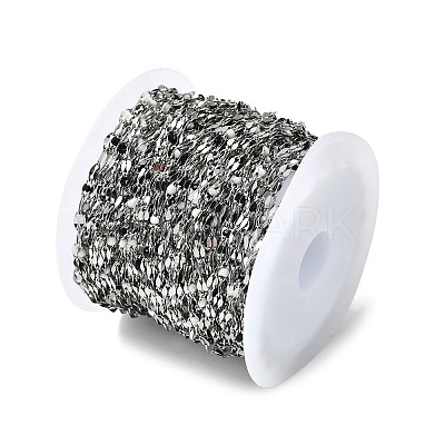 304 Stainless Steel Dapped Chains CHS-H036-01P-10-1