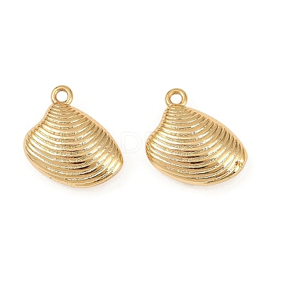 Ocean Theme Brass Charms KK-F902-07A-G-1