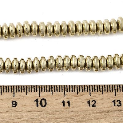 Electroplated Synthetic Non-magnetic Hematite Beads Strands G-H327-G01-02C-1