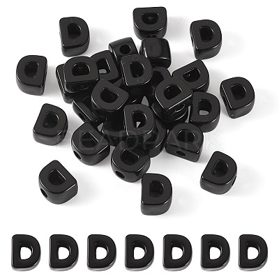 Acrylic European Beads OACR-TAC0013-14D-1